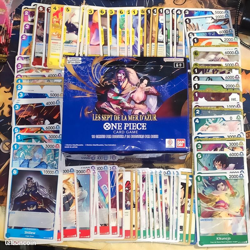 Fullset OP14 - EB04 (C/UC/Rare) One Piece Card Game FR - Collection