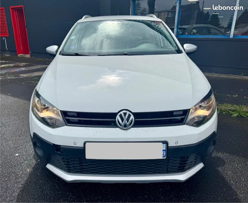 VW POLO CROSS 1.2L TSI 90CH ETHANOL 01/2017 82434KMS 11990e GARANTIE 6 MOIS TOTALE POSSIBILITĂ EXTENTION DE GARANTIE / REPRISE POSSIBLE (image 2)