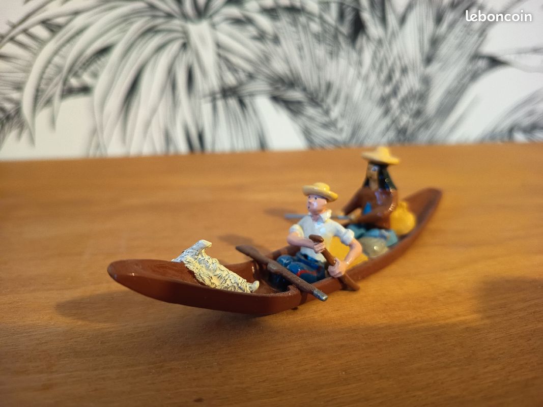 Sculpture Hergé – Moulinsart – Pixi – Scène Haddock & Milou (Tintin Au Tibet)