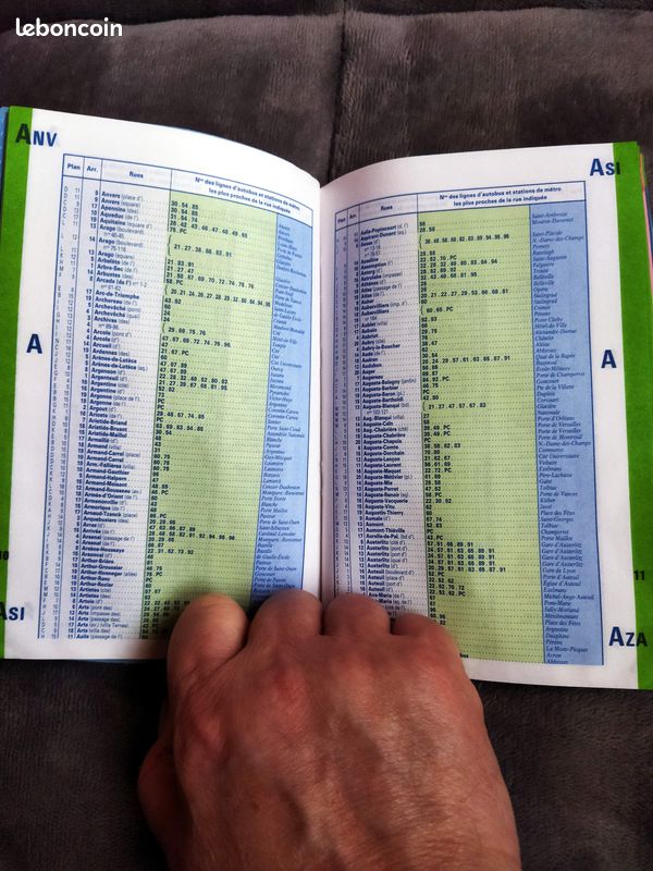 Plan Autobus de Paris 1993 (image 3)