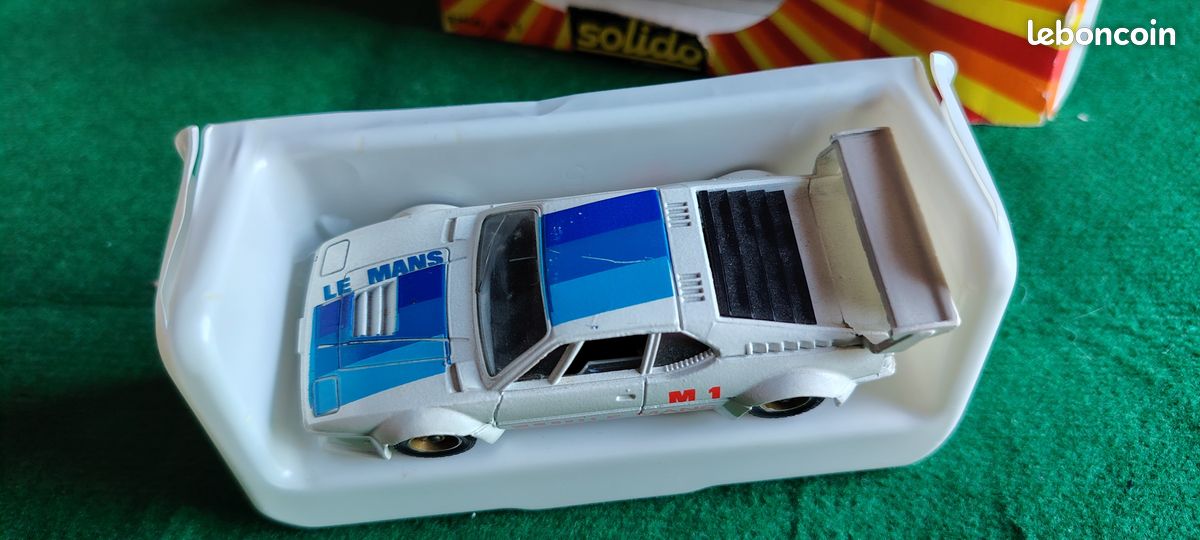 Bmw m 1 le mans solido metal 1/43 ref 1329 (image 7)