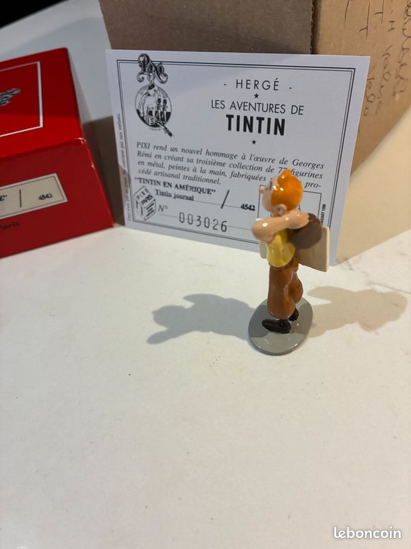 Pixi-Mini N°03/46917 - Coke En Stock Tintin N°1657 - Figurine Neuve En Boîte