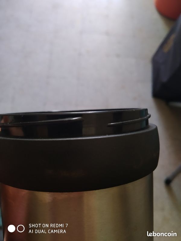 Mug isotherme 400ml inox thermos a café (image 3)