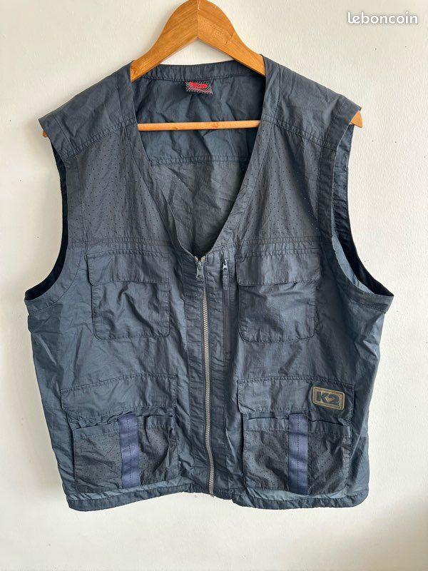 Veste utilitaire K2 | Taille L | noir bleu léger (image 4)