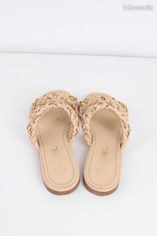 Sandales en cuir Chanel Chaussures