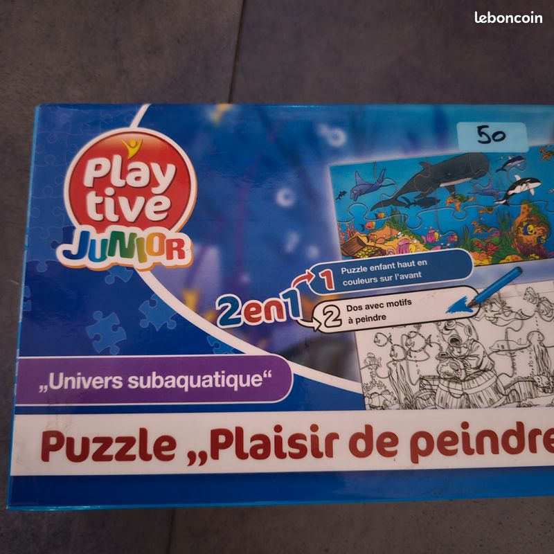 Puzzle à peindre (image 1)