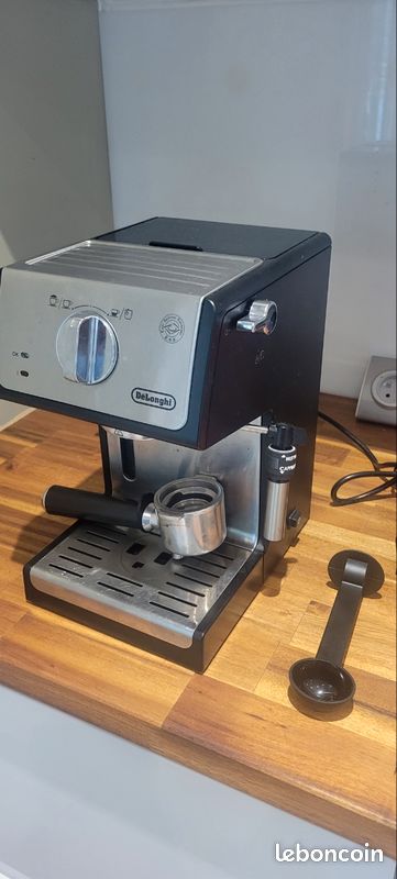 Expresso Delonghi 1100 W Noir et Gris Électroménager