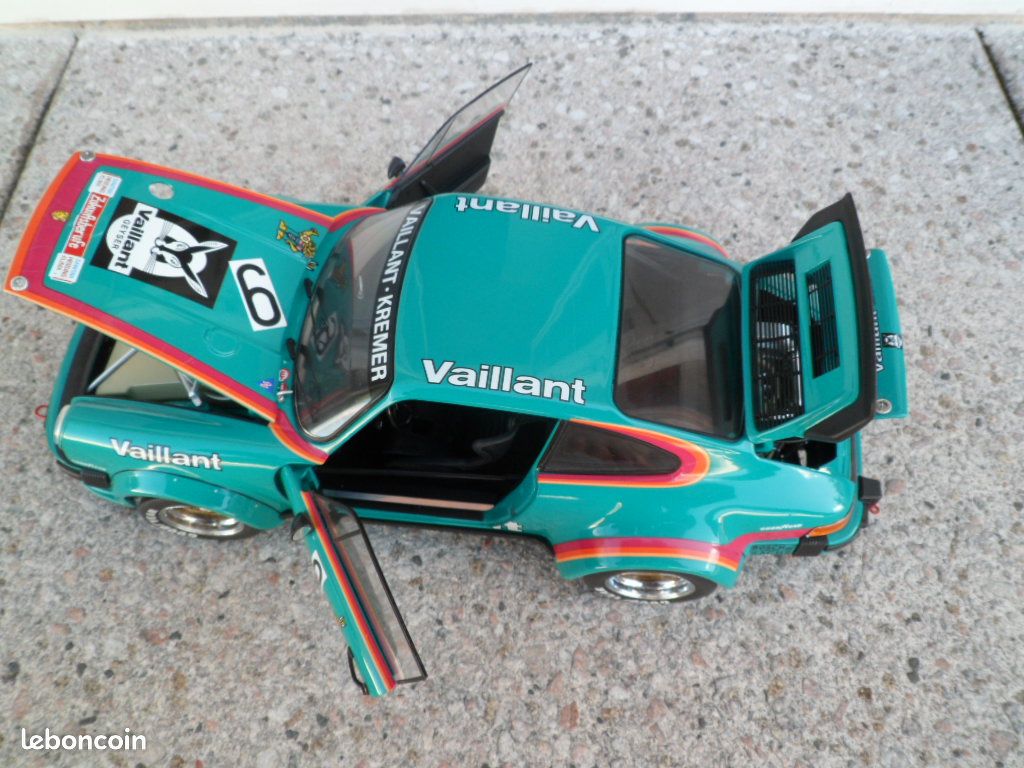 1/18........Rare Porsche 934 RSR N°9 VAILLANT.........Schuco (image 5)
