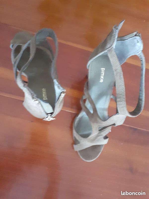 Chaussures vertes talons PIMKIE (image 1)