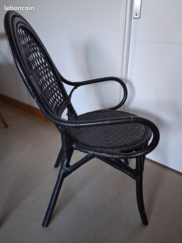 2 chaises en rotin (image 3)