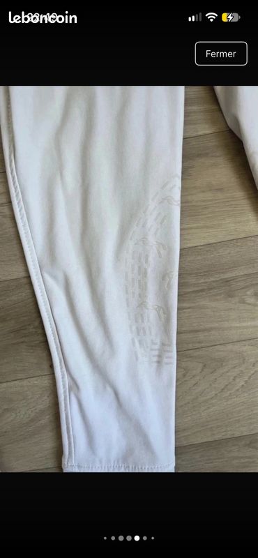 Pantalon blanc pénélope (image 6)