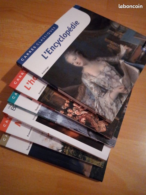 Lot de 6 livres carrés classiques (image 1)