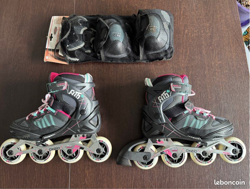 Rollers Decathlon Oxelo FIT5 JR 35-38 (image 8)