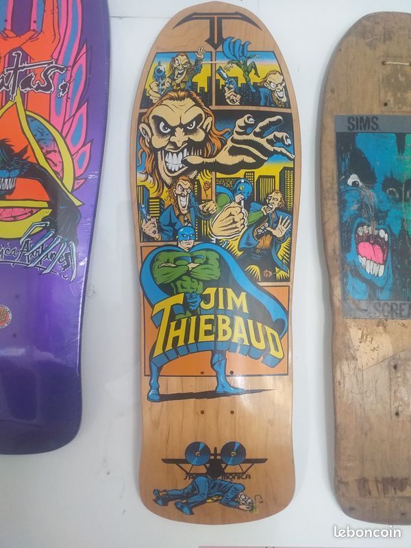 Skateboard Jim Thiebaud Santa Cruz reissue numeroté - Collection