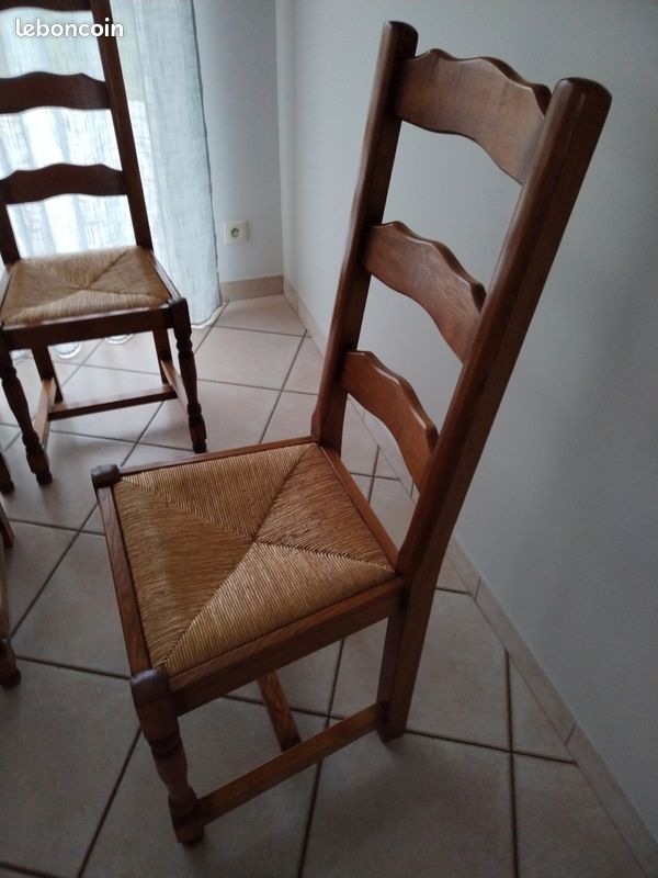 Chaise en bois massif (image 2)