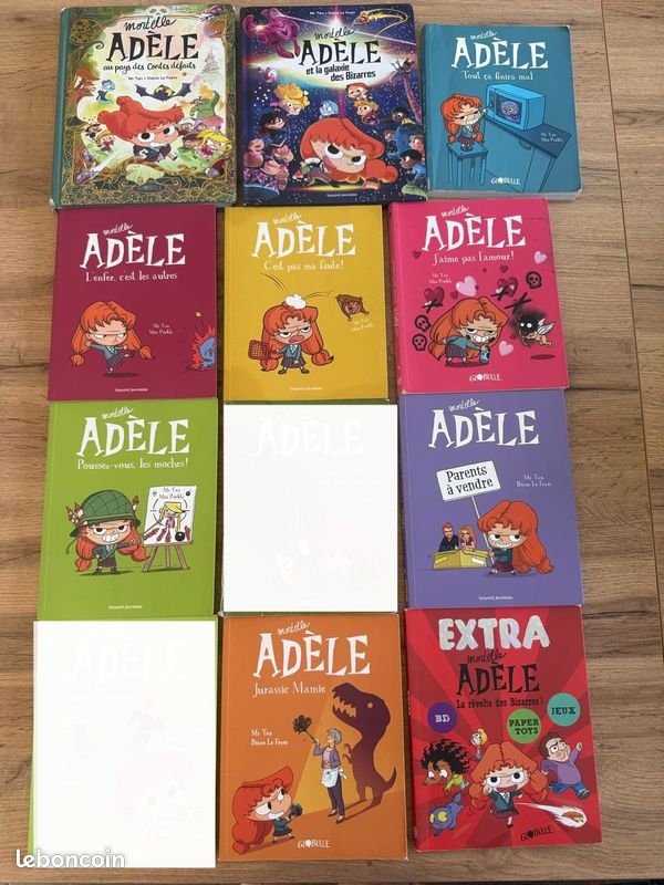 Lot de 10 livres Mortelle Adèle - Bayard Jeunesse (image 1)