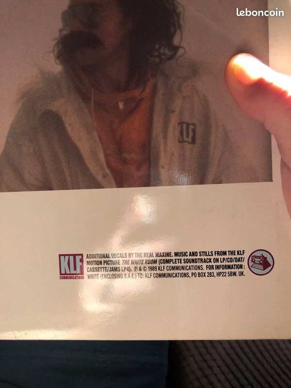 Vinyle THE K.L.F. 12’’45(2 TITRES) original uk london 1989 (image 3)