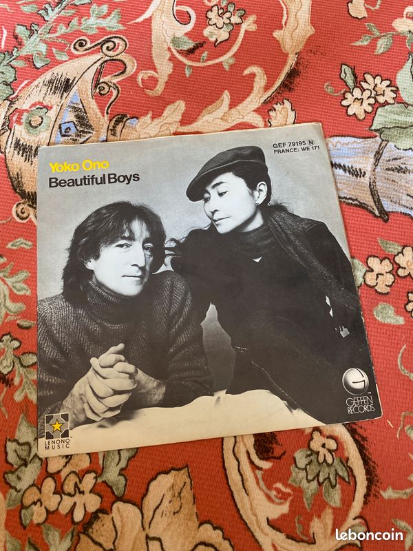 Vinyl 45 tours Johnny Lennon woman (image 2)