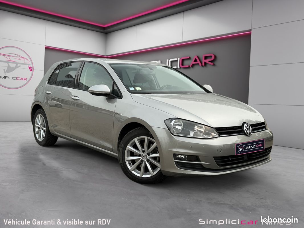 VOLKSWAGEN GOLF 7 2.0 TDI 150 ch LOUNGE Caméra Attelage Régul Adaptatif Garantie 12 mois (image 1)
