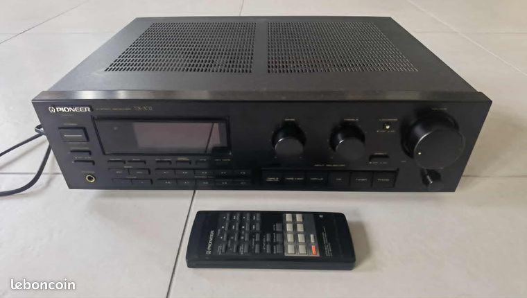 Ampli Tuner Stéréo Pioneer SX-6 Contrôlé Par Ordinateur - Vintage Japon - Très Bon état