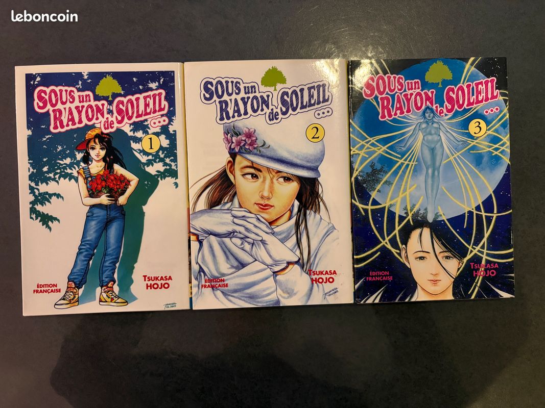 Intégrale Manga SOUS UN RAYON DE SOLEIL Tomes 1 à 3 Ed TONKAM Tsukasa Hojo 2001 - 2002 (image 1)