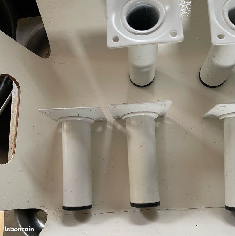 Lot Pied acier pour restauration… (image 3)