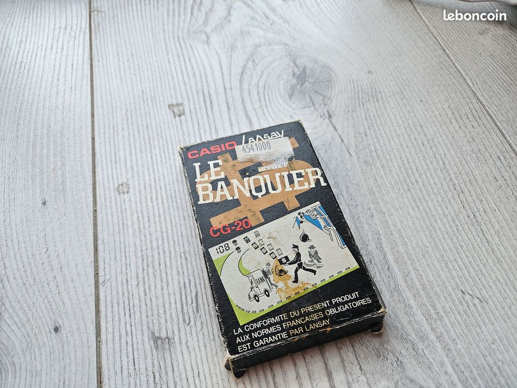 Casio Le Banquier CG-20 – Jeu électronique Vintage Avec Boîte D'origine
