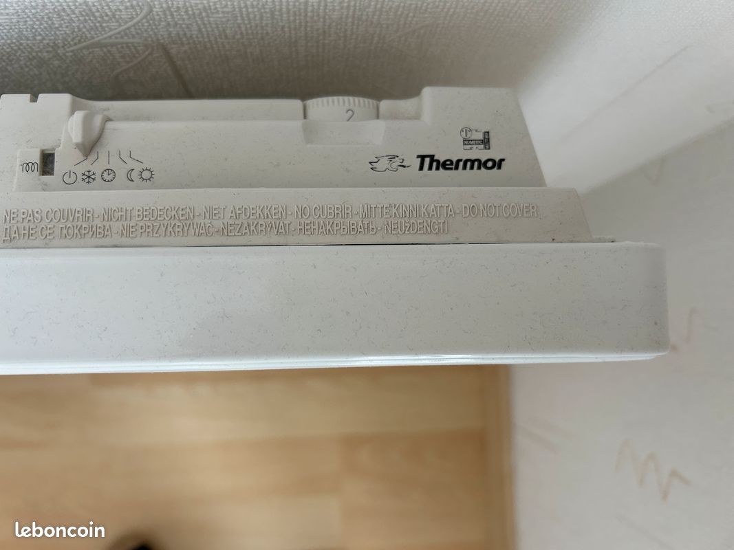 Radiateur mural 1500w thermor (image 2)