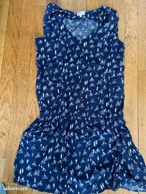 Robe grossesse bleue OB’mum neuve t38 (image 1)