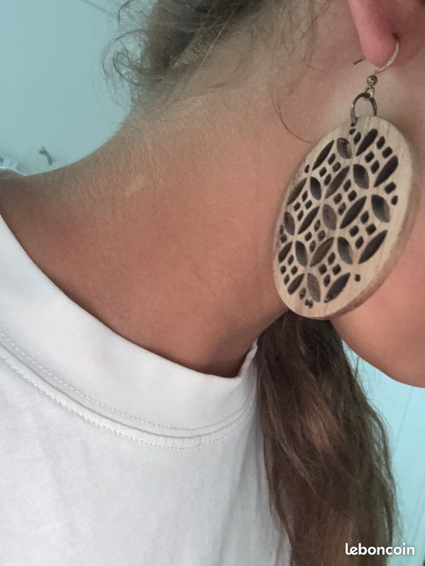 Boucles d’oreilles Agatha (image 2)