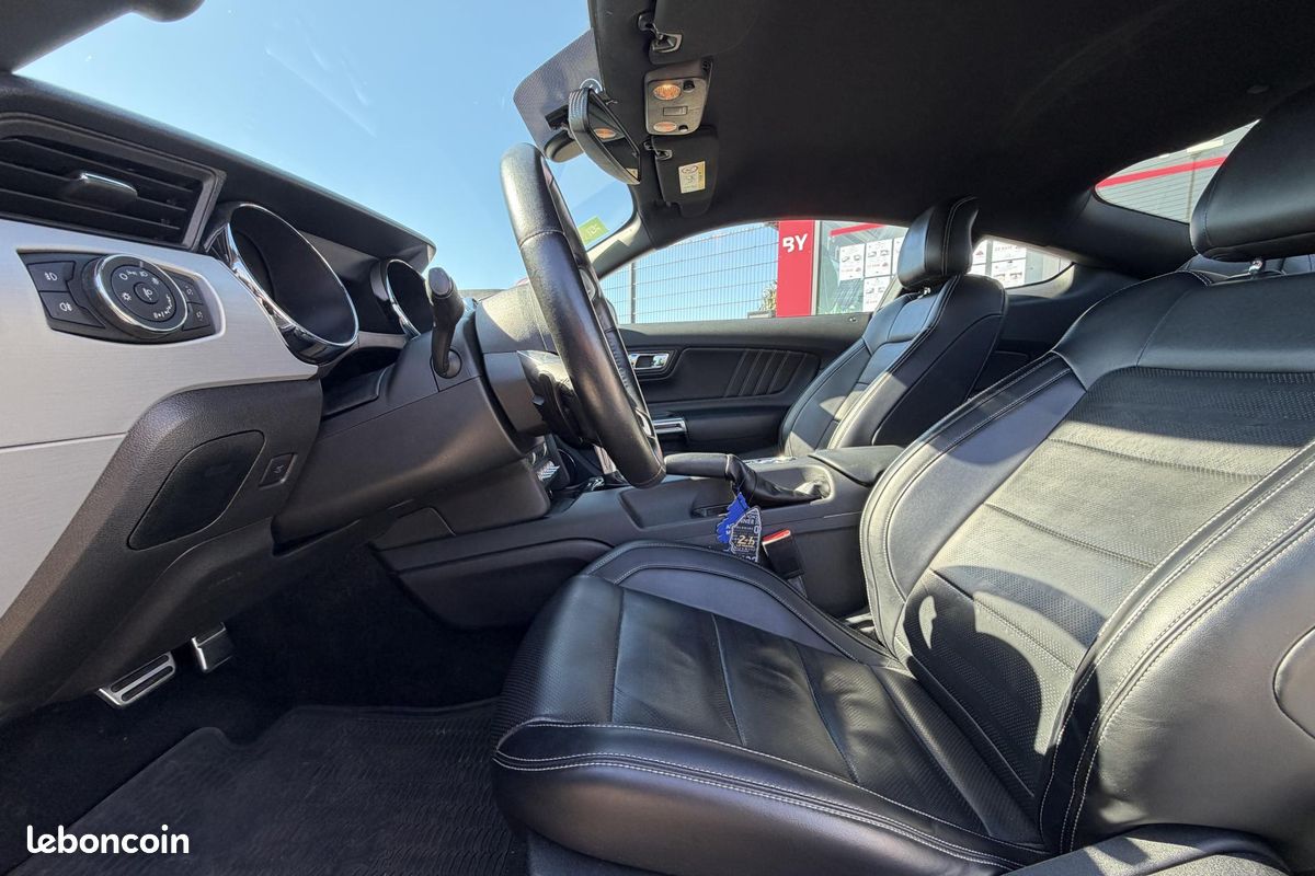 FORD MUSTANG Fastback 2.3 EcoBoost - 317 - BVA FASTBACK 2015 COUPE Garantie 12 mois (image 9)