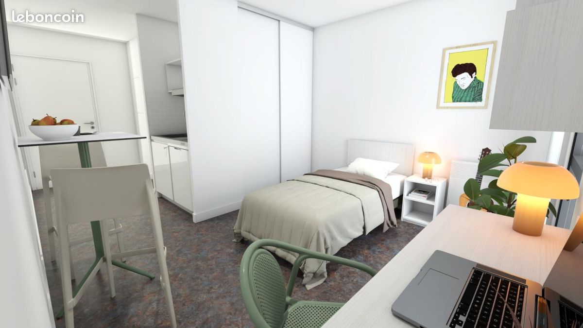 Appartement 1 pièce 18 m² · à Grenoble · 18 m² · 640 €/mois