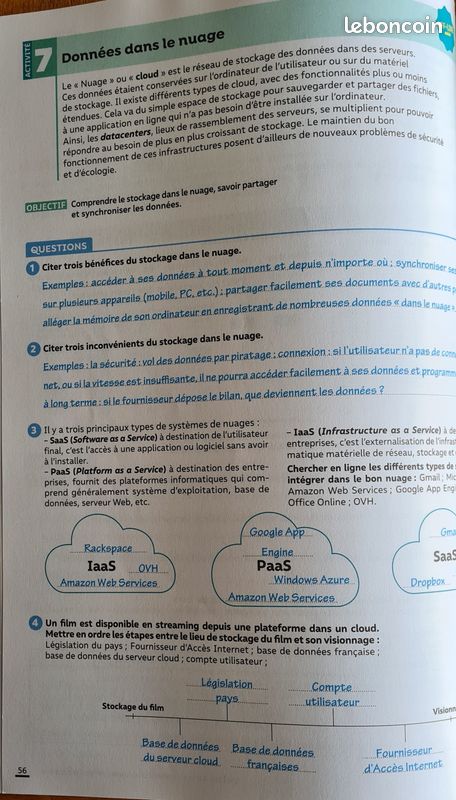 Livre "2nde sciences numériques & technologie" Cahier d'activités corrigé (image 2)