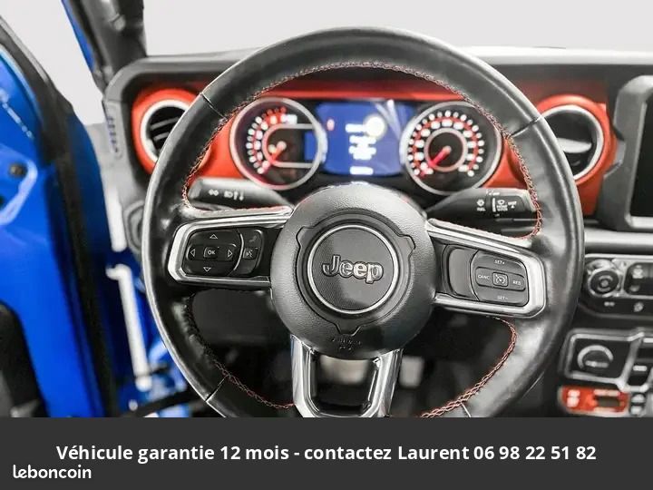 Jeep GLADIATOR Rubicon 4x4 tout compris hors homologation 4500e (image 9)