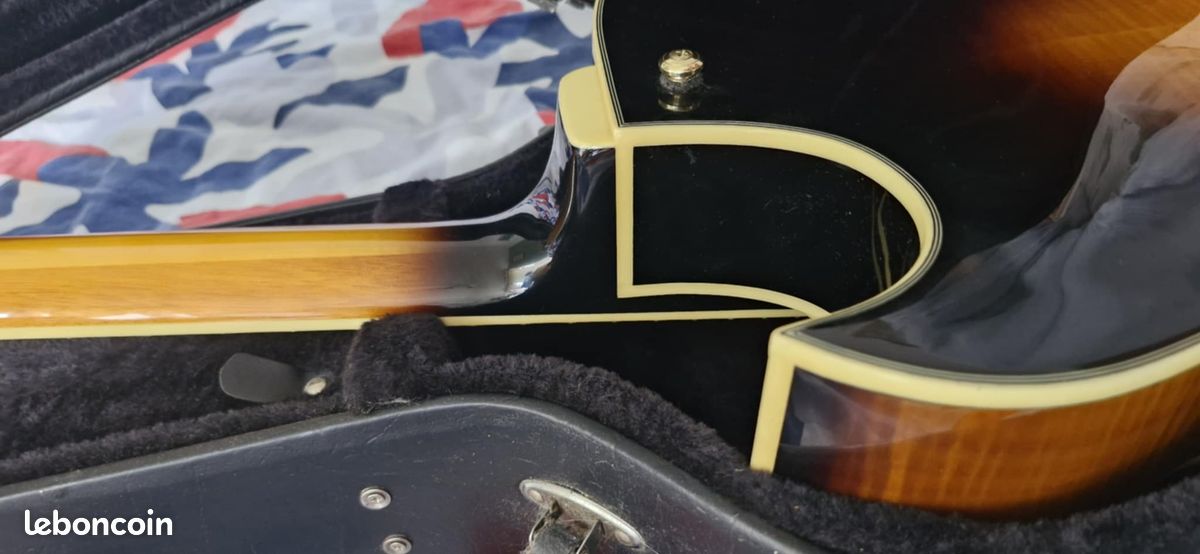 Guitare jazz, ibanez, GB 30 vys (image 5)
