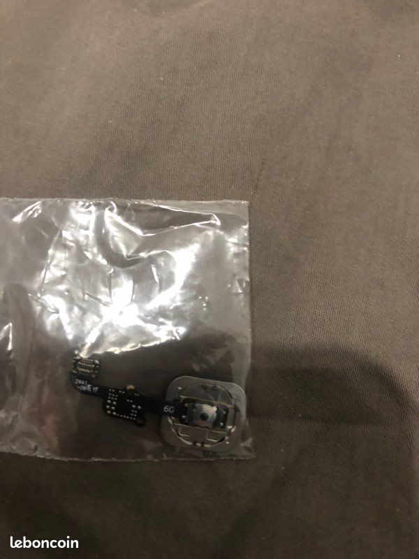 Bouton iPhone 6 noir (image 2)