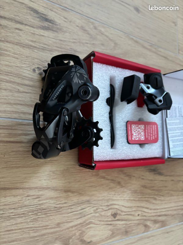 Commandes De Vitesse SRAM X-O 9V Carbon - Gauche Et Droite - Occasion - Argent