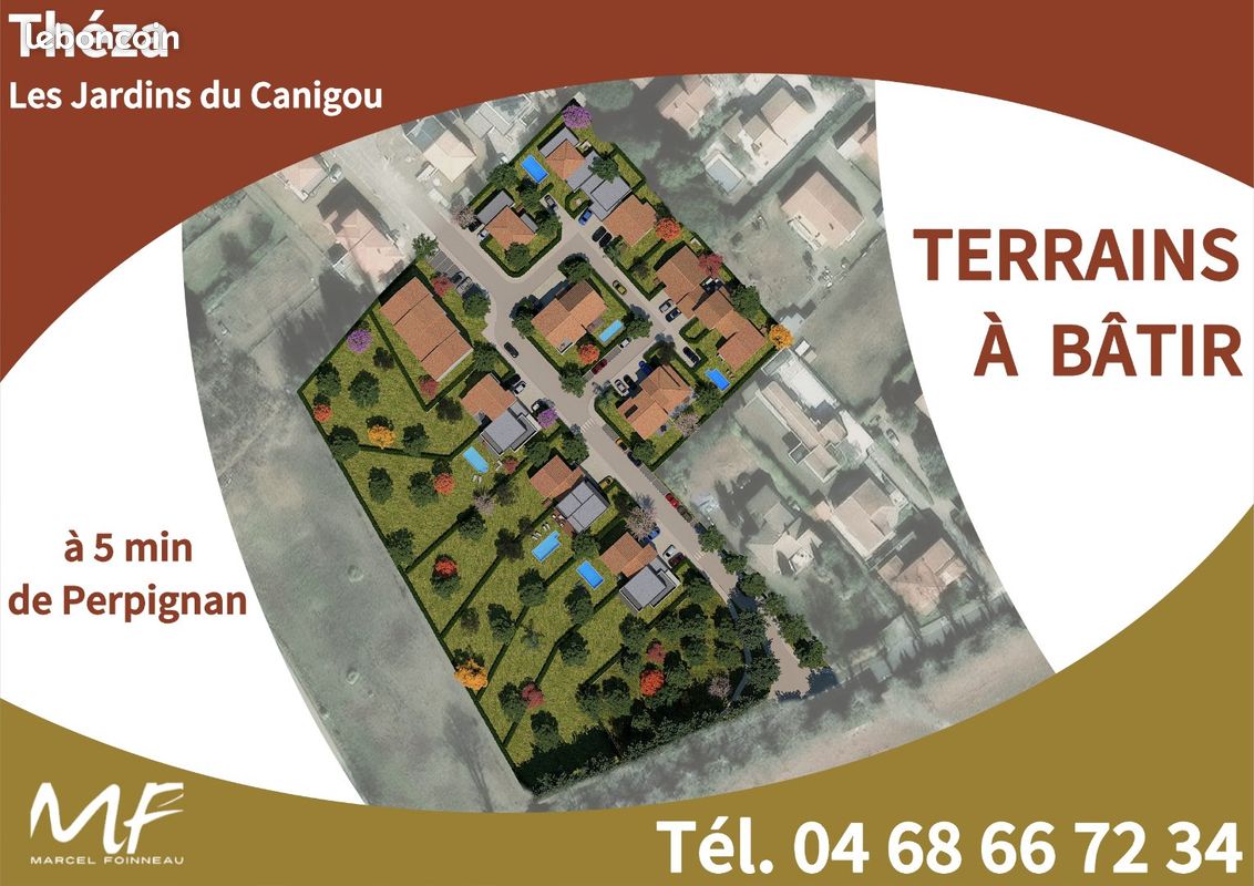 Terrain 336 m² THEZA · à Théza · 134 480 €