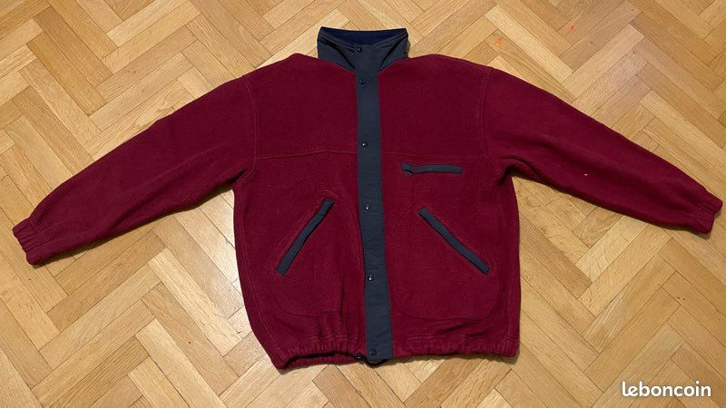 Gilet De Pêche Vintage Eagle Claw Taille L/XL – Bleu Marine, Léger Et Pratique Avec Poches Et Fermeture éclair