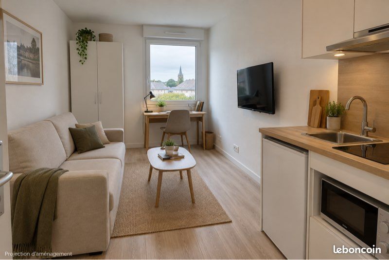 Appartement 1 pièce 20 m² · à Pontivy · 20 m² · 540 €/mois