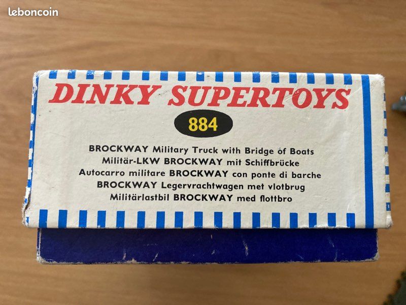 Dinky toys supertoys : camion militaire BROCKWAY 884