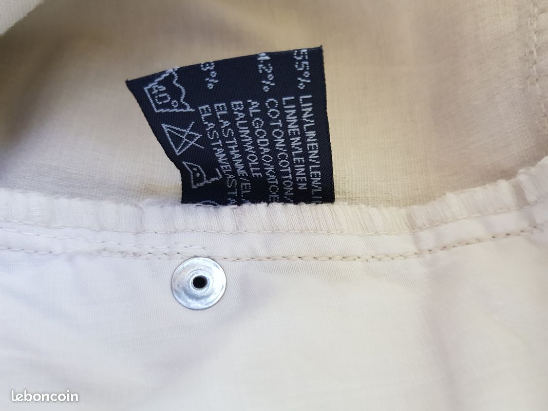 Pantalon fluide en lin (image 6)