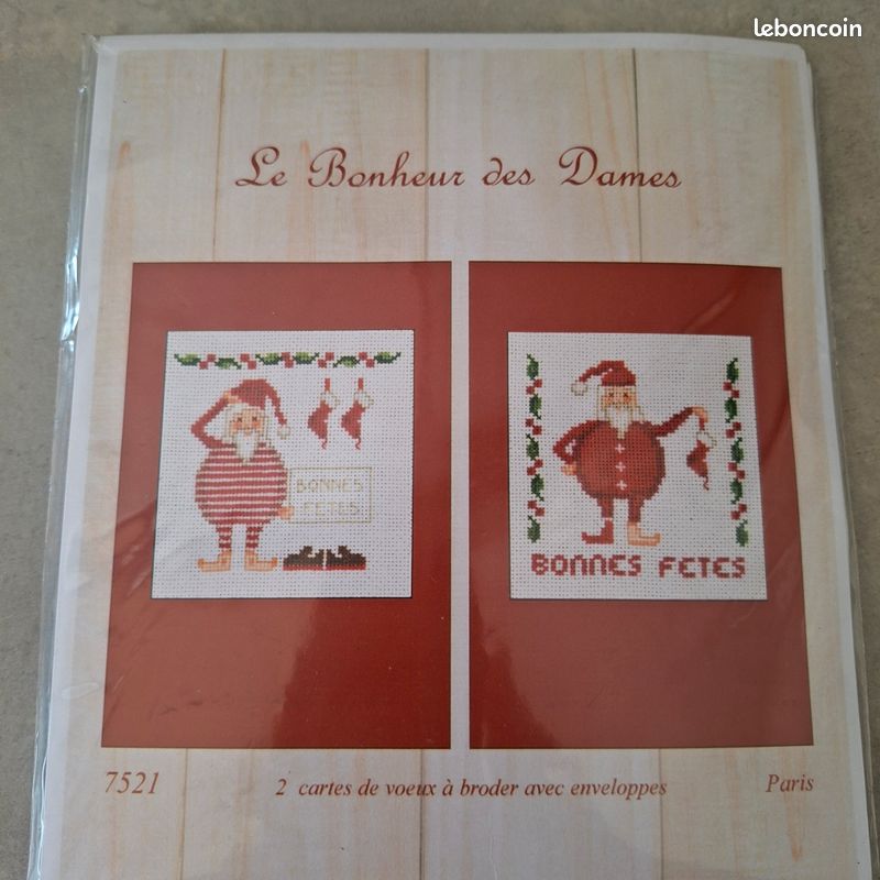Kit broderie Le Bonheur des Dames (image 1)