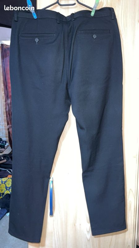 Pantalon noir de costume (image 2)