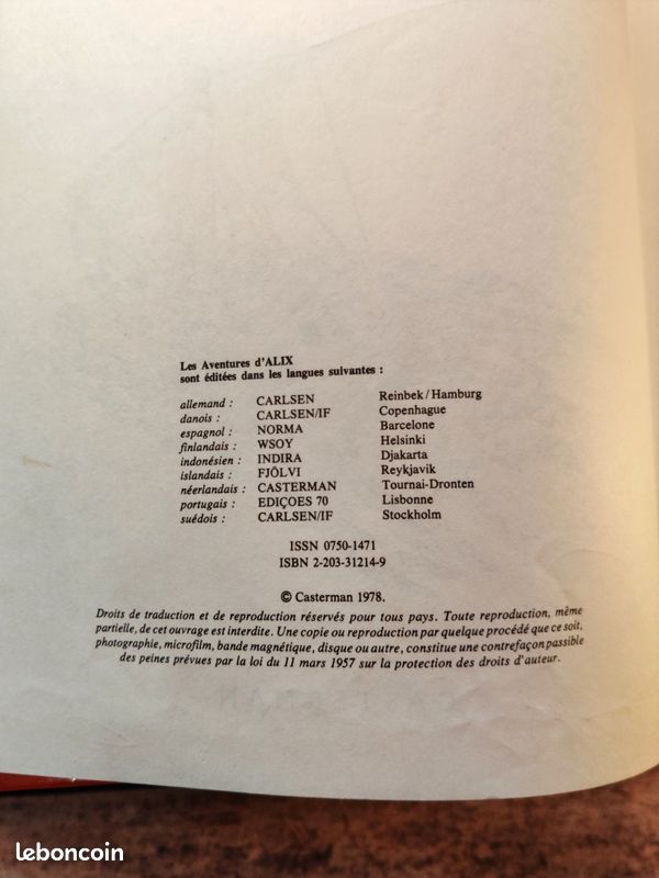 BD, Alix, Les proies du volcan, Jacques Martin (image 4)