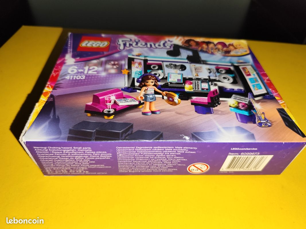 Lego Friends 41103 Le studio d'enregistrement studio de musique d
