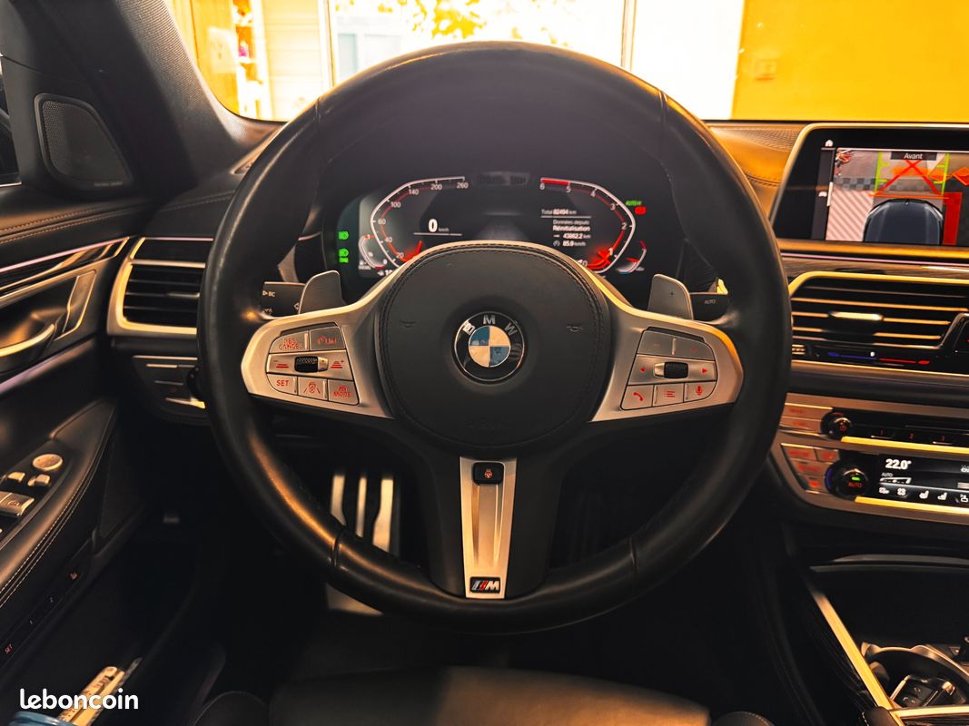 BMW SERIE 7 3.0 740 D 320 M-SPORT XDRIVE /SUIVI FULL BMW/PACK INNOVATION/PREMIERE CLASSE/ASSIST PLUS/ASSIST PRo (image 4)