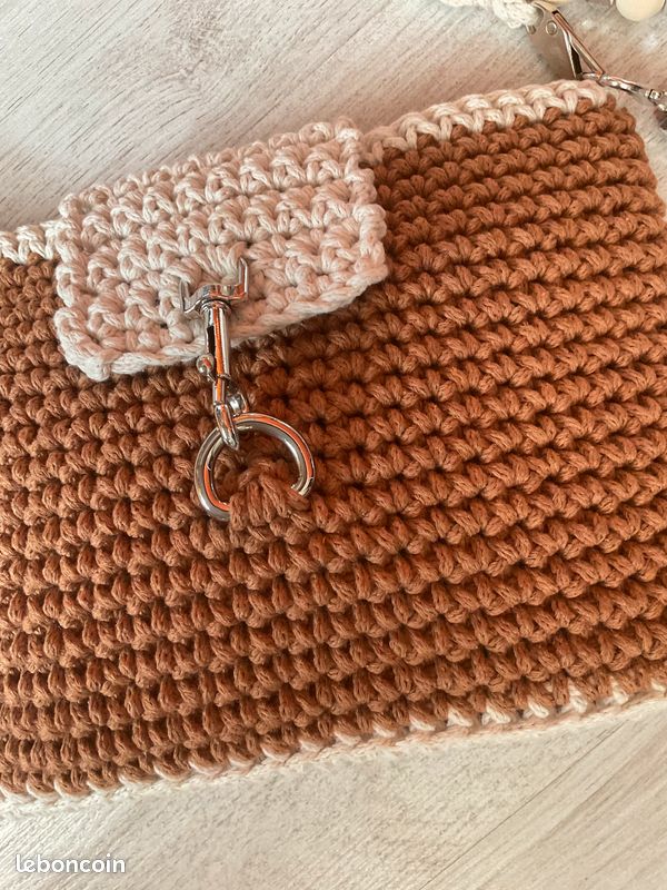 Sac bandoulière en corde de coton (image 4)