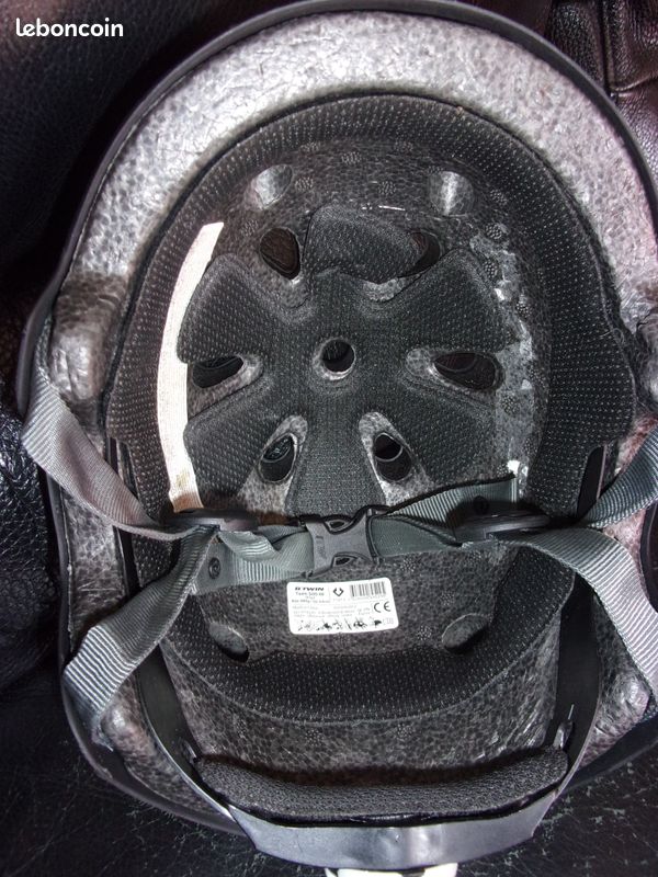 Casque Vélo BTWIN noir fluo (image 8)