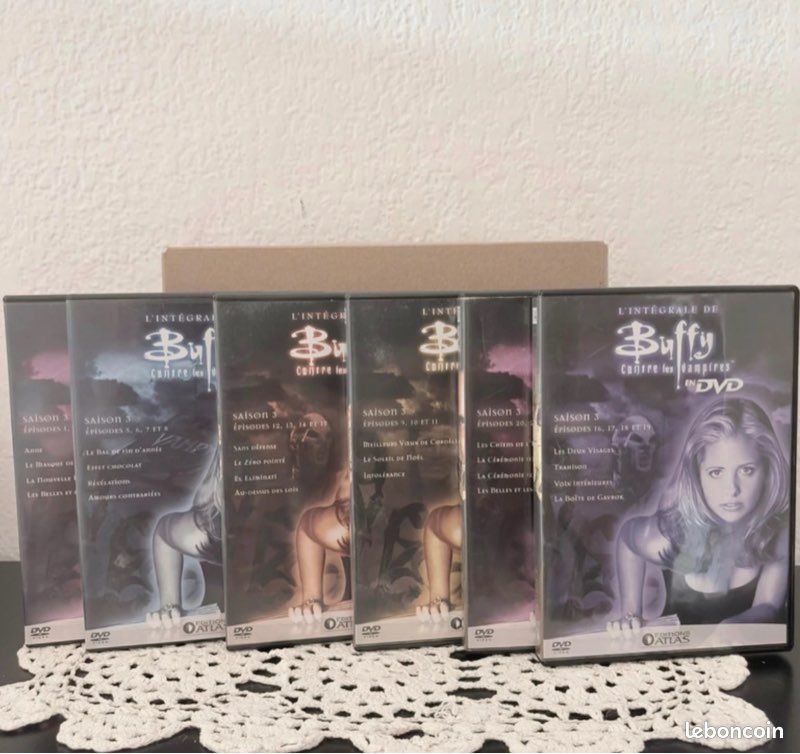 🤎 Buffy contre les vampires – Saison 3 complète – 6 DVD (image 1)